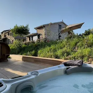 Villa De Charme Pour Couple Avec Sauna Et Jacuzzi Extérieurs Privatifs, Peaugres